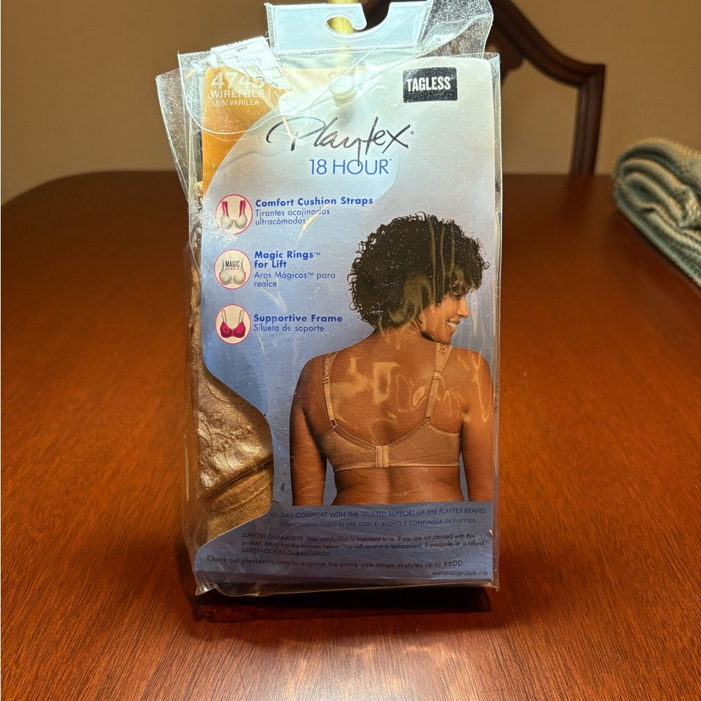 Playtex 18 hour bra, Wirefree. 44DD